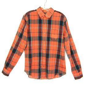 Vince Classic Fit Bright Plaid Sport Shirt Mens M